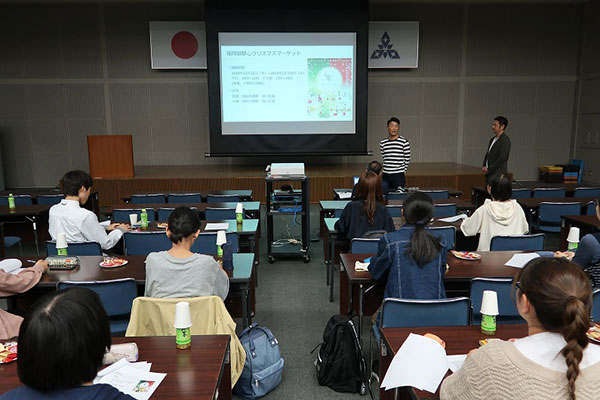 第1回実行委員会でのプロジェクト説明