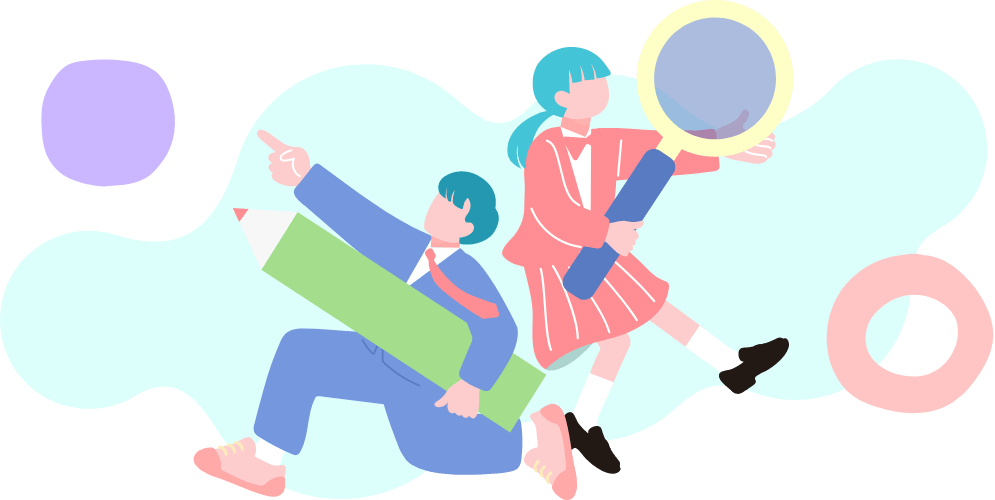 高校生のイラスト