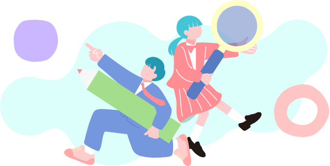 高校生のイラスト