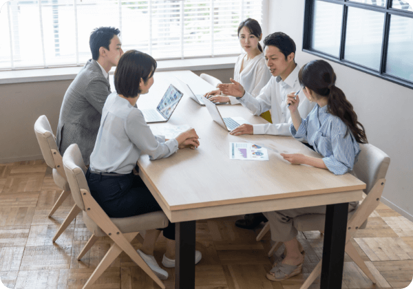 グループ学習を行うの様子